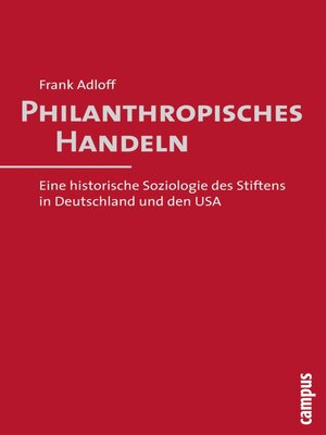 cover image of Philanthropisches Handeln